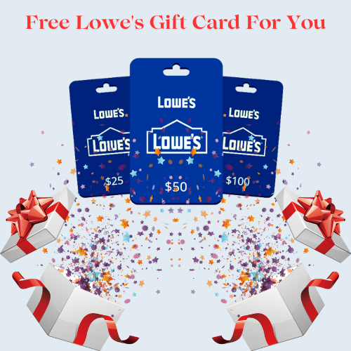 New Lowe’s Gift Card Code